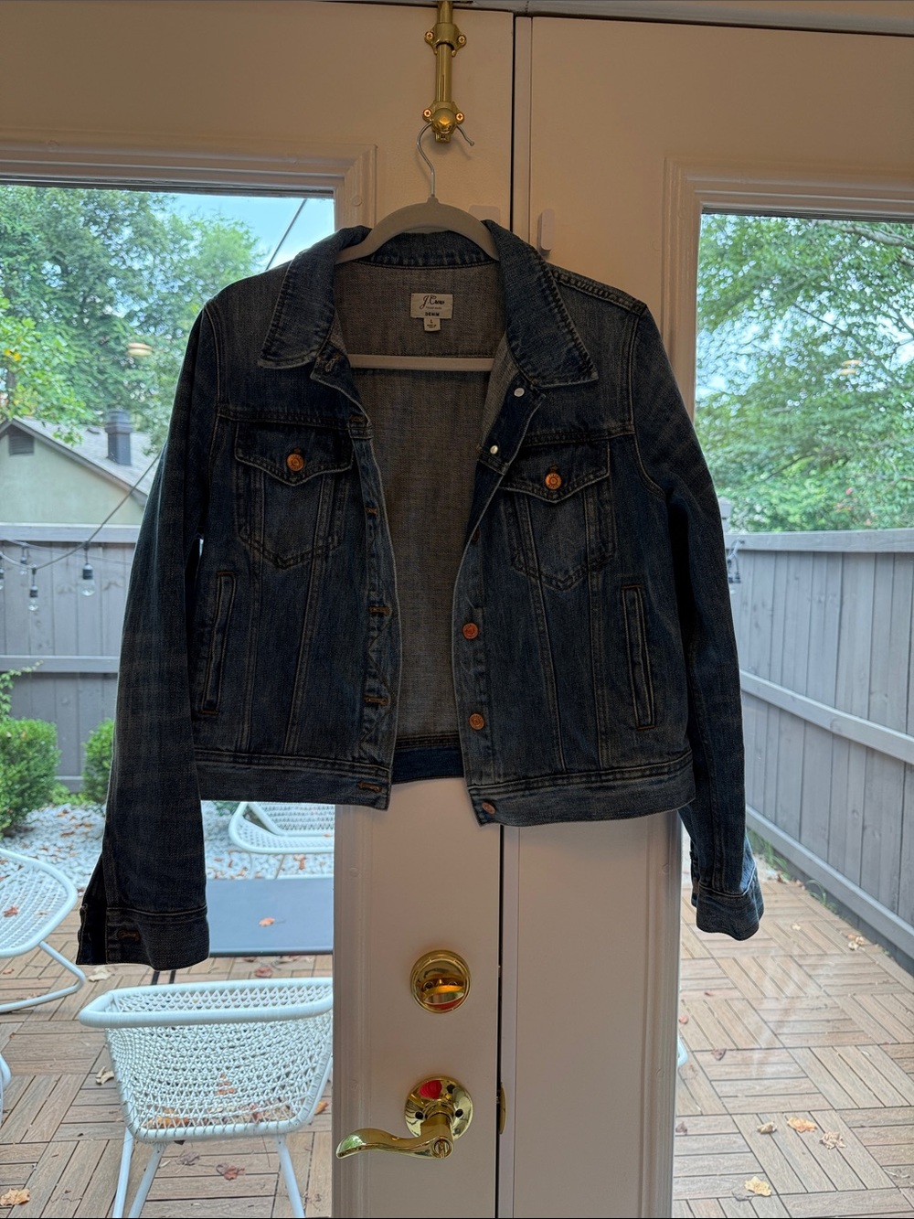 J. Crew Light Blue Denim Jean Jacket